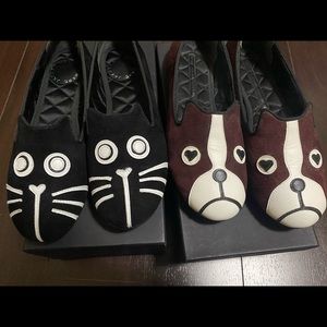 Marc by Marc Jacobs cat/dog flats